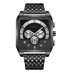 Oulm Crazy look Big Dial Square Quartz watch for Men 9463 - Skmeico