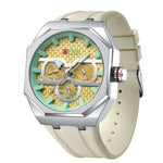 OFNS Three Eyes And Six Needles Fashion Waterproof Quartz Watch For Men 8023 - TempoqWatch