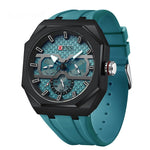 OFNS Three Eyes And Six Needles Fashion Waterproof Quartz Watch For Men 8023 - TempoqWatch