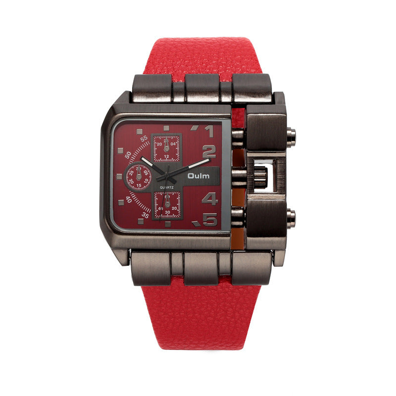 Oulm Casual single movement quartz watch for Men 3364 