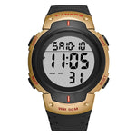 Panars 8208 Gold Digital Waterproof Heavy Duty Wrist watch For Men Panars