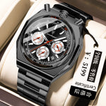 Poedagar 897 Luminous Quartz watch for Men Poedagar