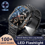 QX12 Square Large Screen Multi-function Sports Running Heart Rate Smart Watch 