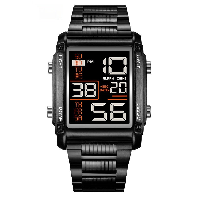 SKMEI 2206 Square Dial Sports Waterproof Date Display Watch for Men 