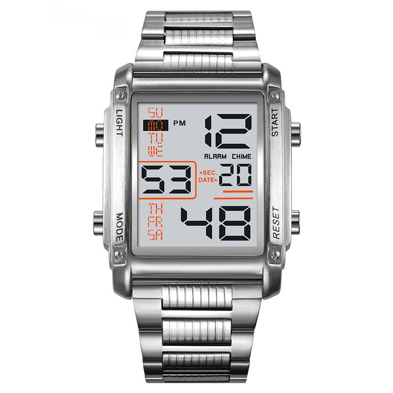 SKMEI 2206 Square Dial Sports Waterproof Date Display Watch for Men 