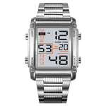 SKMEI 2206 Square Dial Sports Waterproof Date Display Watch for Men 