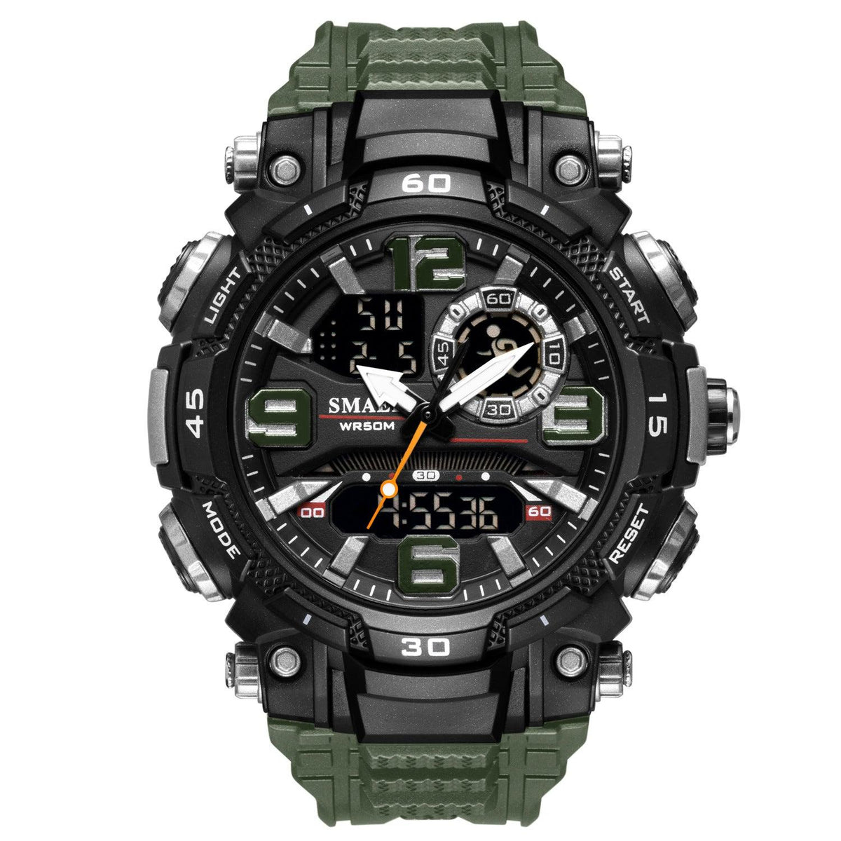 SMAEL Analog Digital Sports Watch For Men 1921 - Skmeico