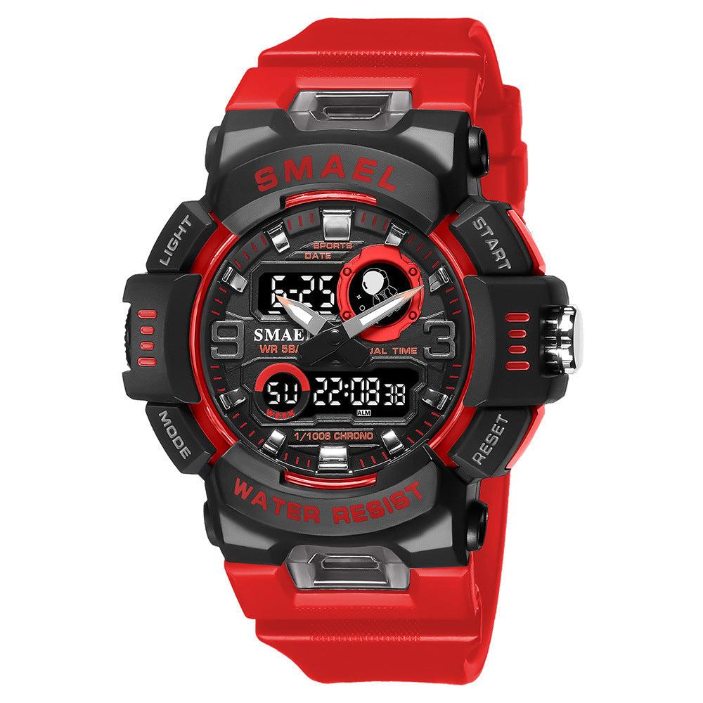 SMAEL New Outdoor Electronic Alarm Sports Watch Double Display Electronic Watch - Skmeico