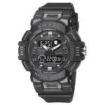 SMAEL New Outdoor Electronic Alarm Sports Watch Double Display Electronic Watch - TempoqWatch