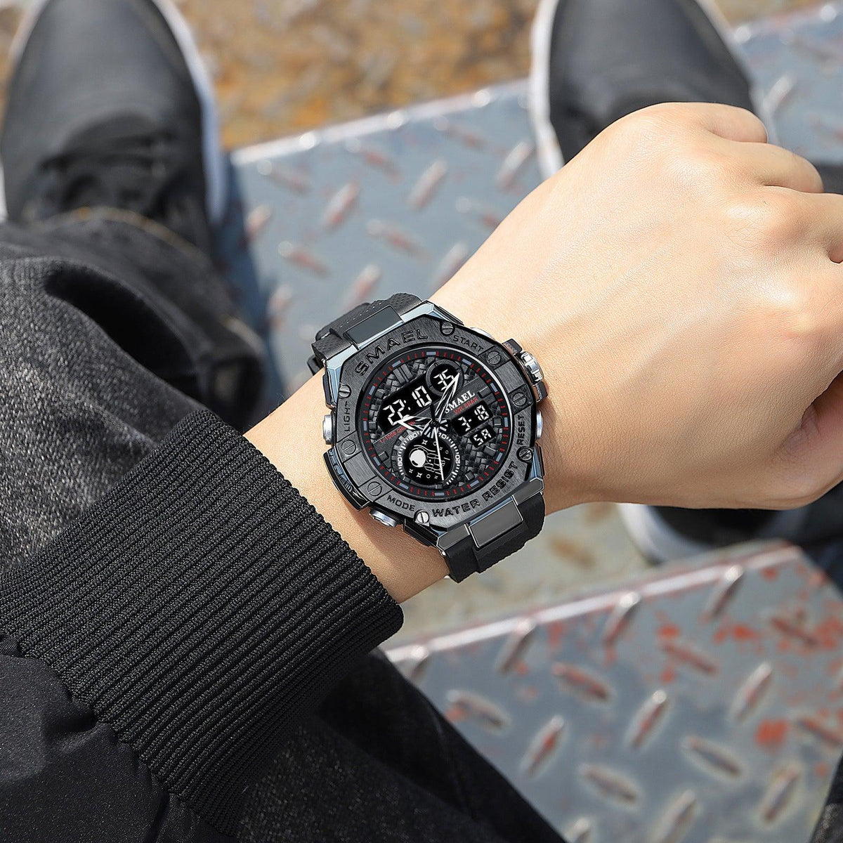 SMAEL Outdoor Multifunctional Sports Watch For Men 1803 - Skmeico