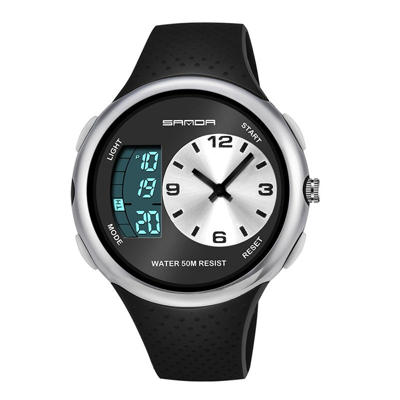 Sanda 763 Multifunctional Luminous Outdoor Sports Watch For Men 