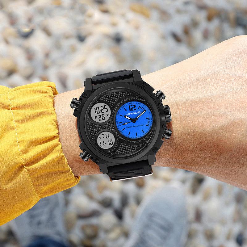 Samor Analog Digital Sports Watch For Men K3002 - Skmeico