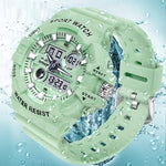 Sanda Trendy Sports Watch Waterproof Large Dial Luminous Unisex watch 