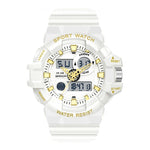 Sanda Trendy Sports Watch Waterproof Large Dial Luminous Unisex watch 