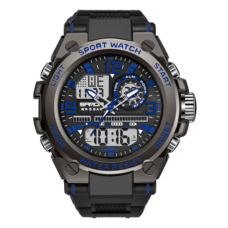 Samor Trendy analog Digital Waterproof Watch For Men 739 - Skmeico
