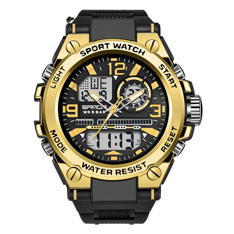 Samor Trendy analog Digital Waterproof Watch For Men 739 - Skmeico