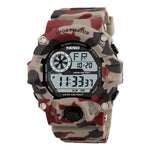 Skmei 1019 Original Camouflage Digital Round Waterproof Sport watch For Men Skmei
