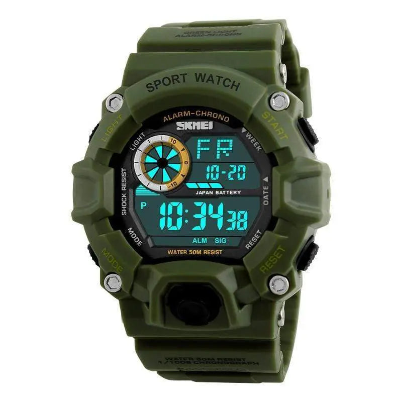 Skmei 1019 Original Digital Round Waterproof Sport watch For Men Skmei