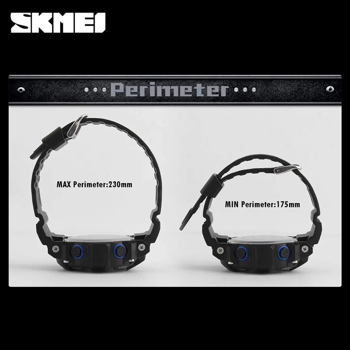 Skmei 1019 Original Digital Round Waterproof Sport watch For Men Skmei