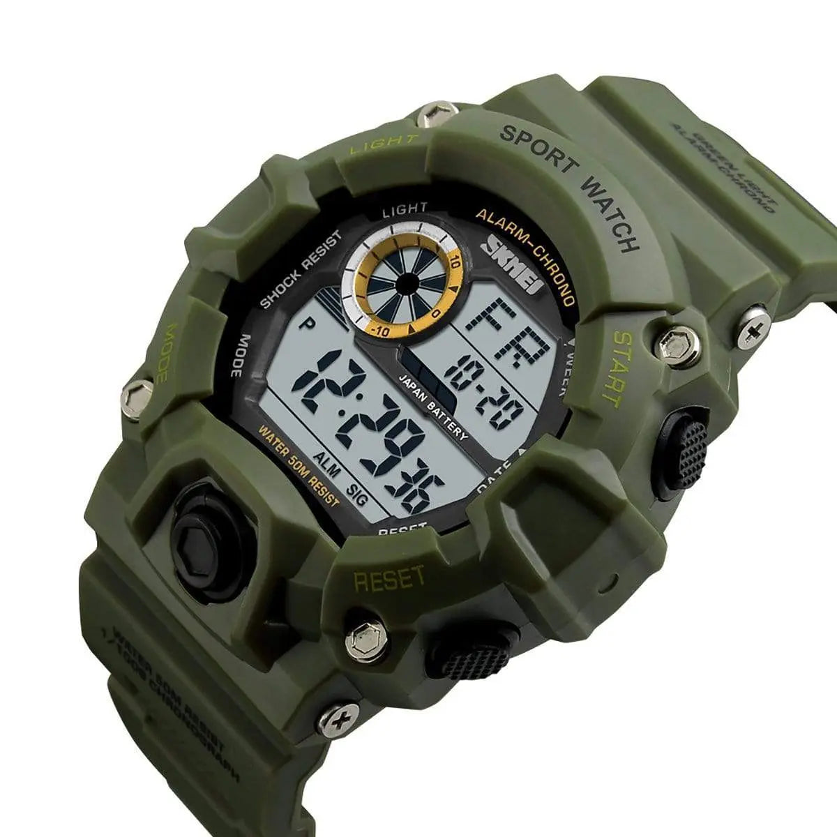 Skmei 1019 Original Digital Round Waterproof Sport watch For Men Skmei