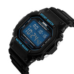 Skmei 1134 Original square dial Digital waterproof watch for Men Skmei