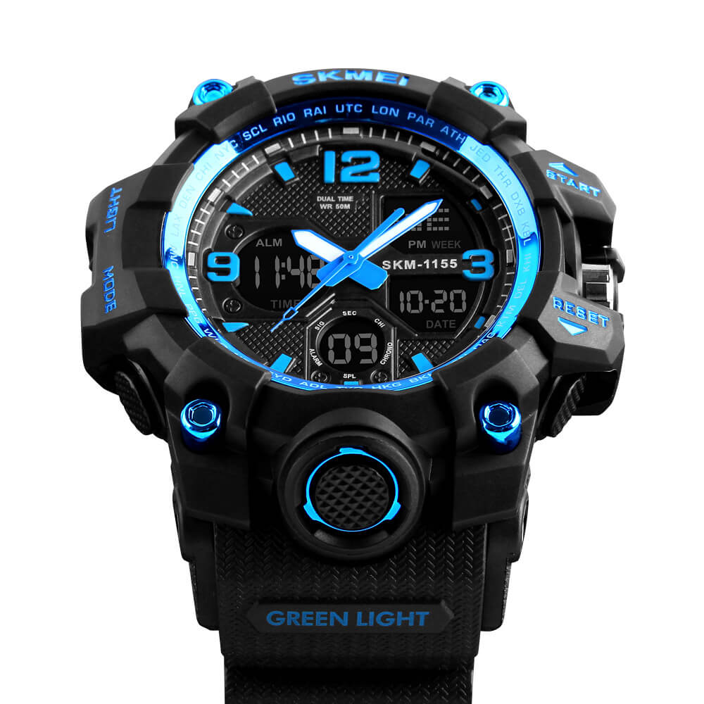 Skmei 1155B Original Analog Digital Watch for MEN - Skmeico
