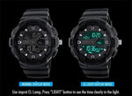 Skmei 1189 Original Analog Digital waterproof sport watch for Boys For Men Skmei