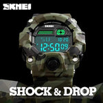Skmei 1197 Original Digital camouflage waterproof sports watch for Men Skmei