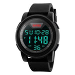 Skmei 1218 Original Digital Alarm Stopwatch waterproof sports watch for Men Skmei