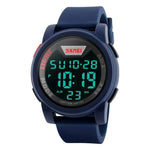 Skmei 1218 Original Digital Alarm Stopwatch waterproof sports watch for Men Skmei