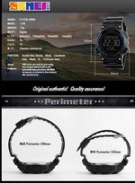 Skmei 1248 Original Digital Round Waterproof Wrist watch for Men Skmei