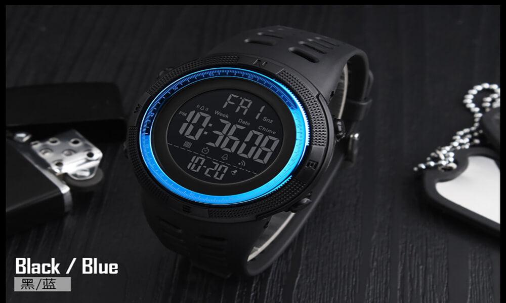 Skmei 1251 Original Digital Sports Watch Blue - Skmeico