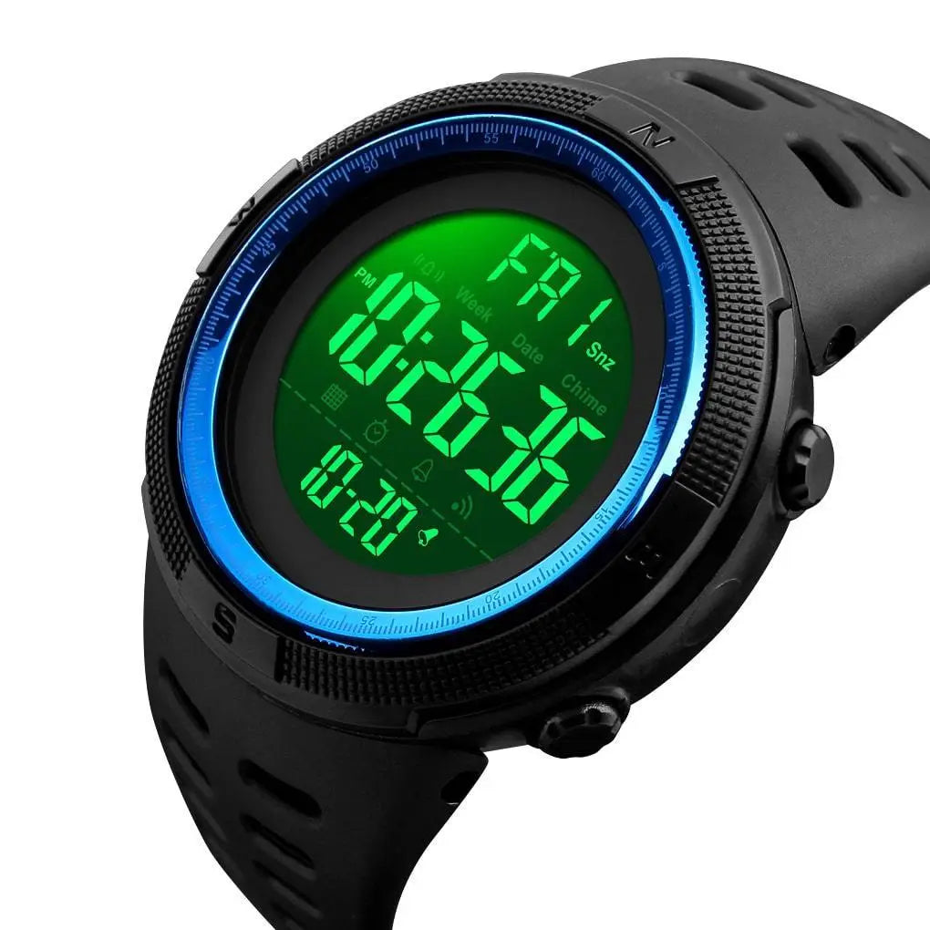 Skmei 1251 Original Digital Waterproof Sports Watch for Men Blue Skmei