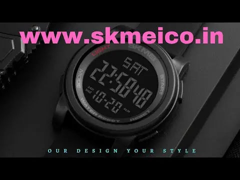 Skmei 1257 Original Digital Round waterproof watch for Men 