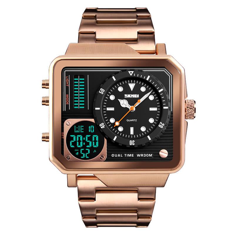 Skmei 1392 Original Large Dial Analog Watch For Men - TempoqWatch