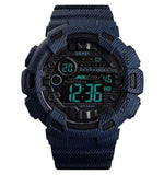 Skmei 1472 Original Digital denim blue color watch for men Skmei