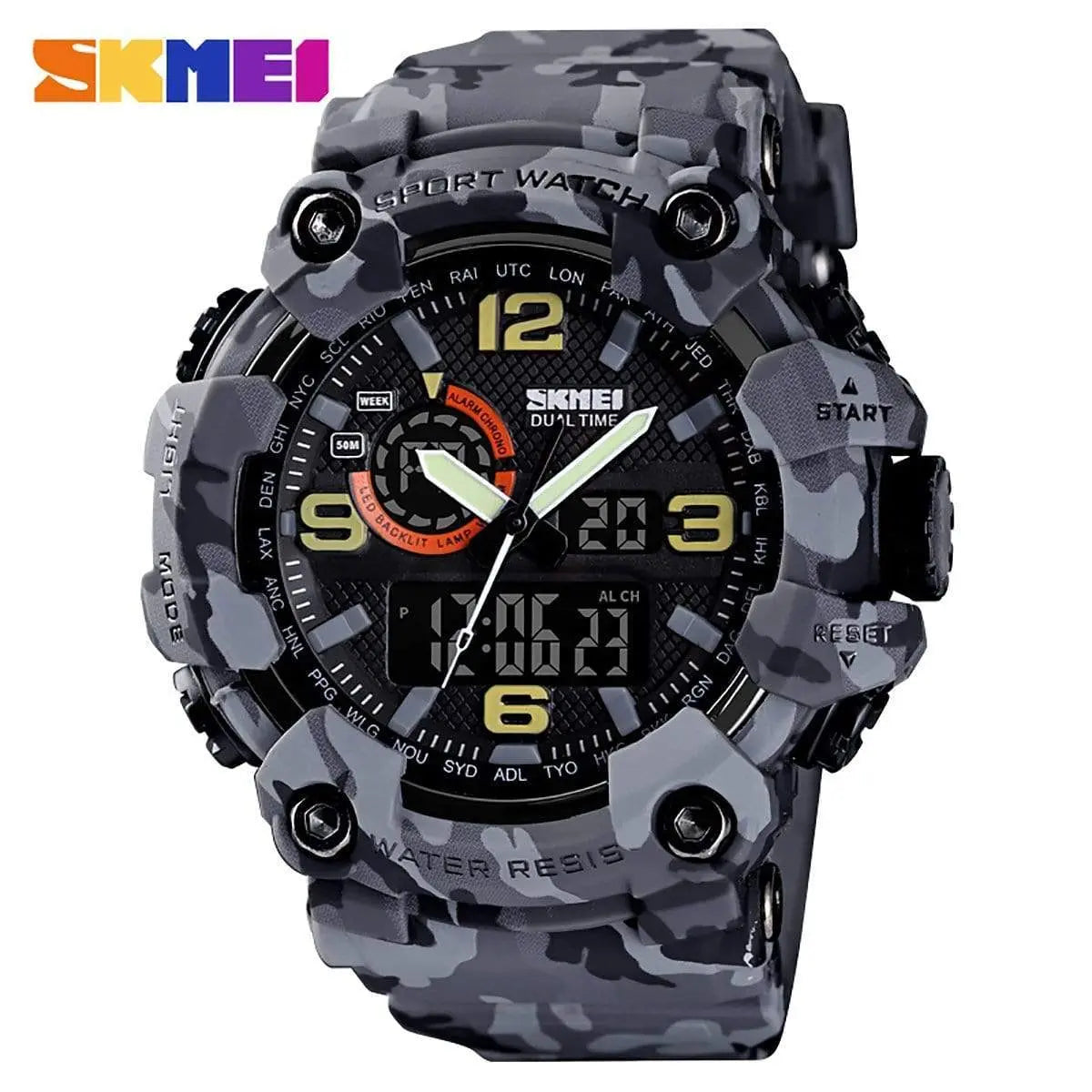 Skmei 1520 Original Analog Digital Multifunction watch for Men Skmei