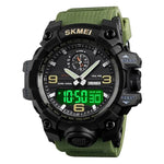Skmei 1586 Original Relojes 50M Waterproof Military Sport Watch Analog Digital Trendy Wrist Watch for Men Skmei