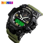 Skmei 1586 Original Relojes 50M Waterproof Military Sport Watch Analog Digital Trendy Wrist Watch for Men Skmei