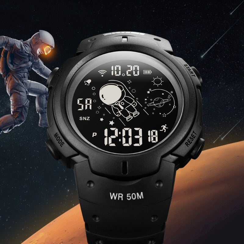 Skmei 1820 Multifunctional Spaceman Unisex Sports Watch 