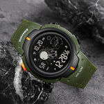Skmei 1820 Multifunctional Spaceman Unisex Sports Watch 