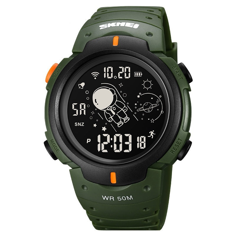 Skmei 1820 Multifunctional Spaceman Unisex Sports Watch 
