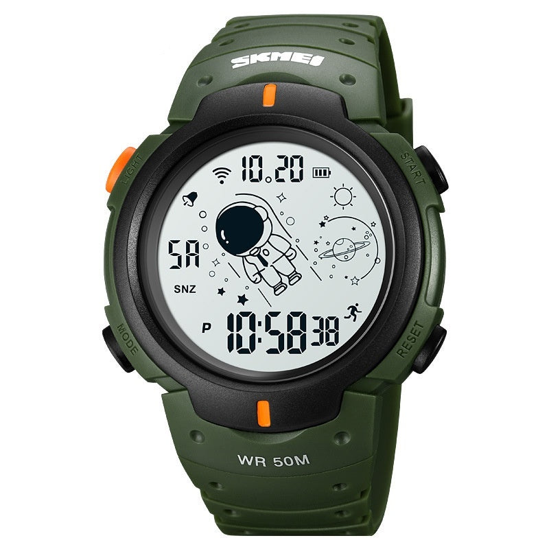 Skmei 1820 Multifunctional Spaceman Unisex Sports Watch 