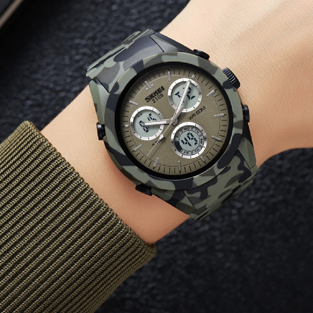 Skmei 2109 Analog Digital multi functional watch for Men 