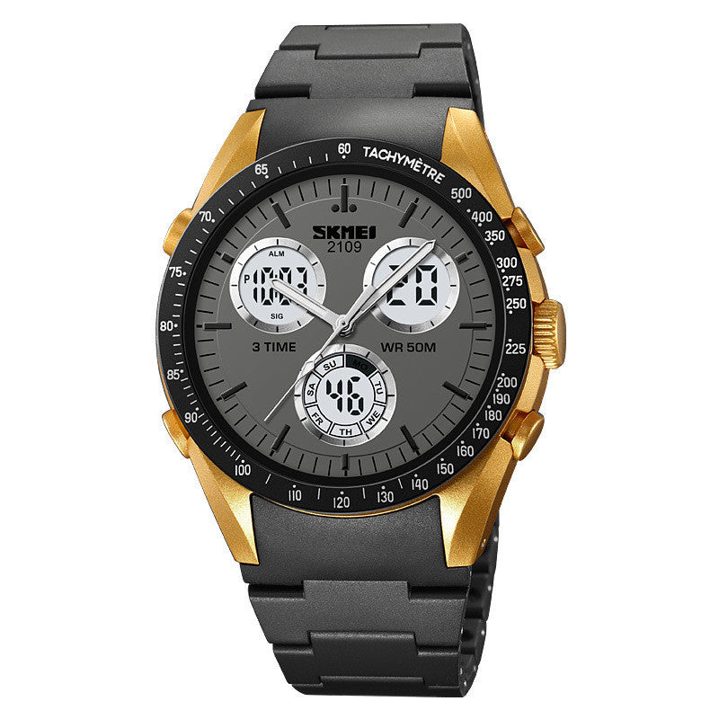 Skmei 2109 Analog Digital multi functional watch for Men 