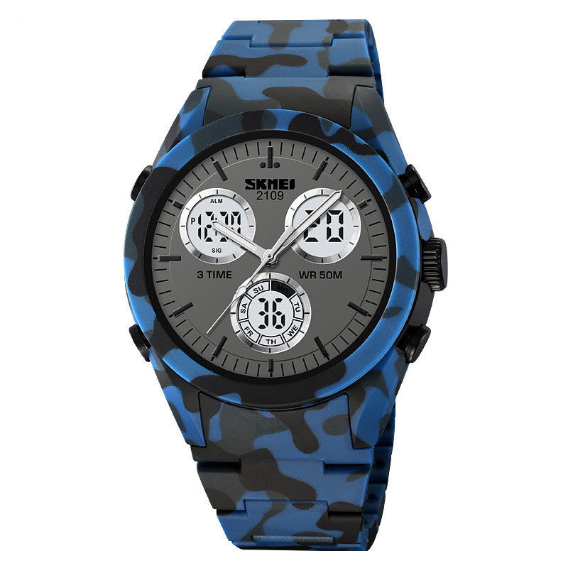 Skmei 2109 Analog Digital multi functional watch for Men 