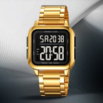 Skmei 2133 New Trend Steel Square dial digital sports watch for Men 