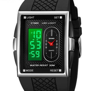 Skmei 2213 Analog Digital Square watch for Men 