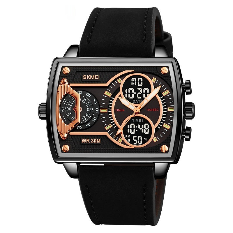 Skmei 2229 Analog Digital Steel Big Dial Sports watch for Men 