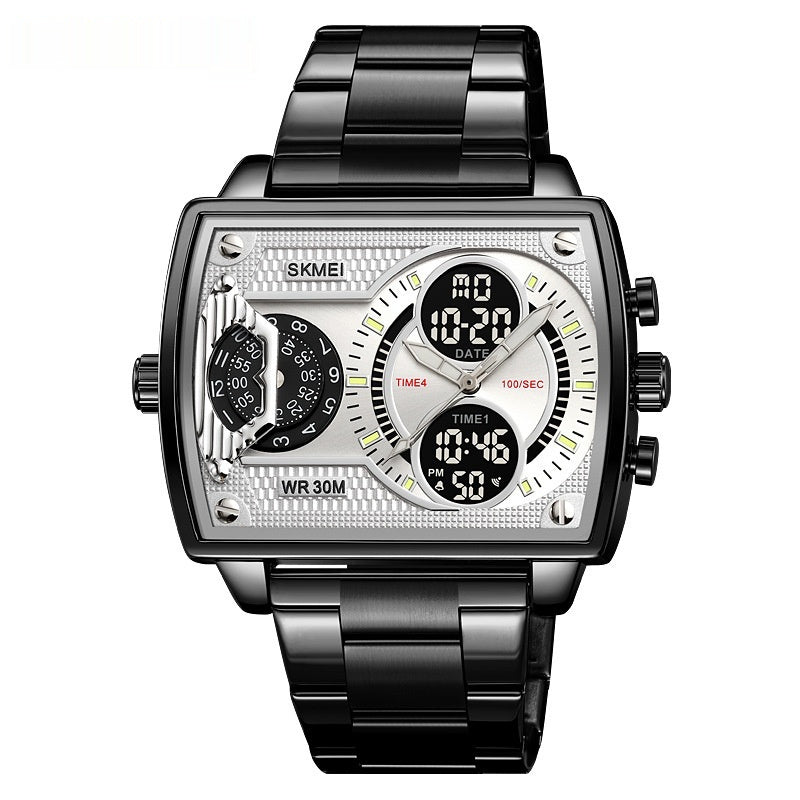 Skmei 2229 Analog Digital Steel Big Dial Sports watch for Men 